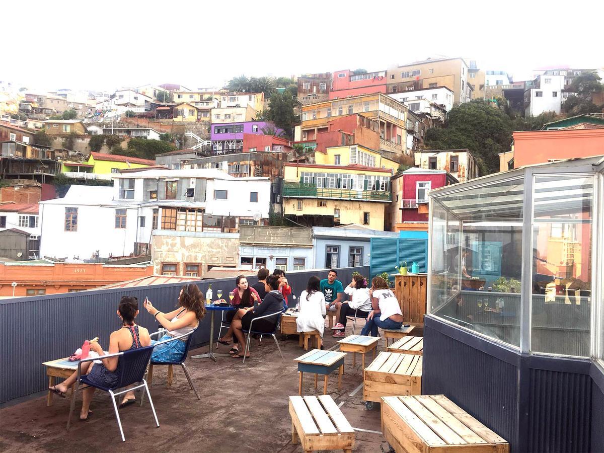 Casa Lastra Hostel Valparaíso Exterior foto